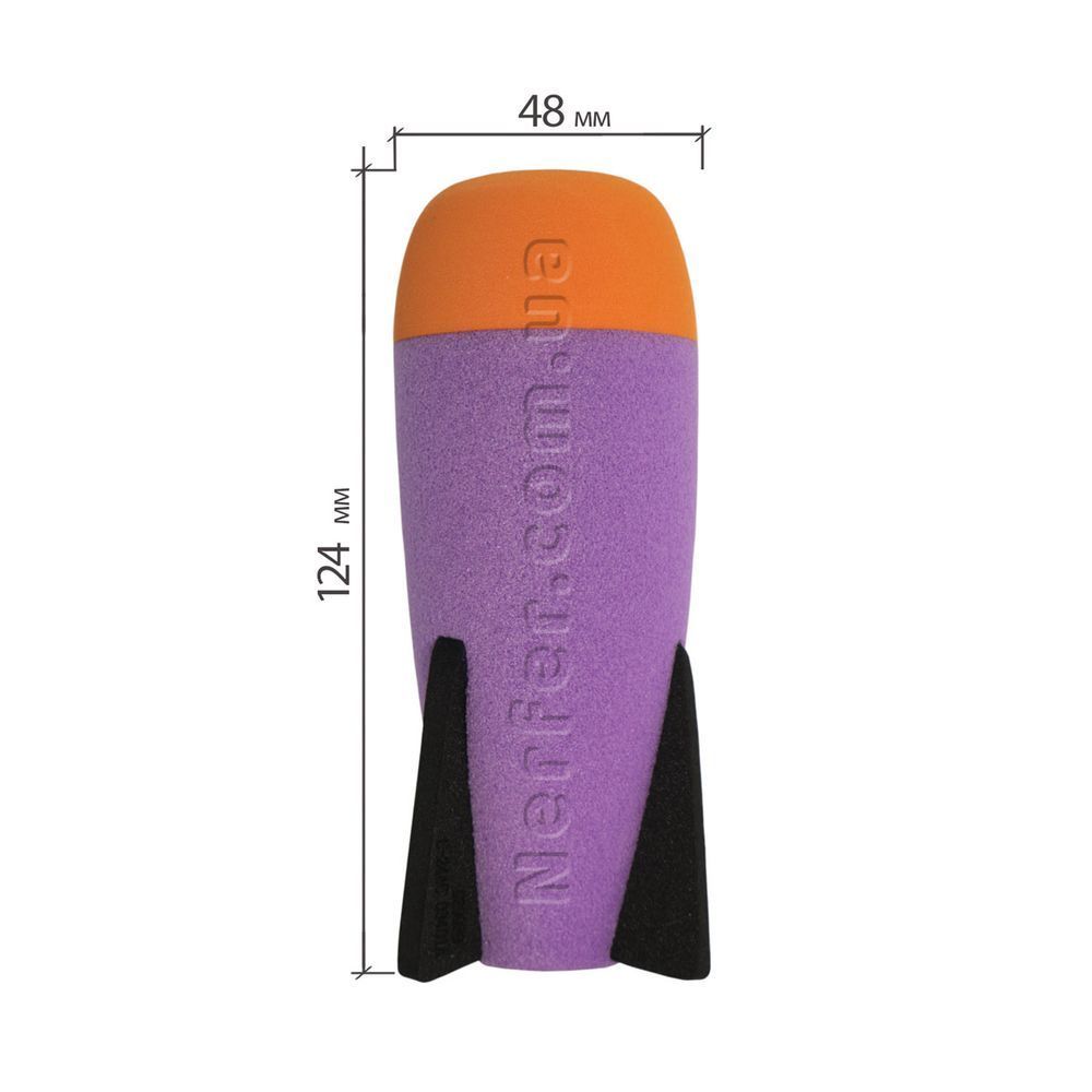 Ракеты Nerf Фиолетовые 2 шт