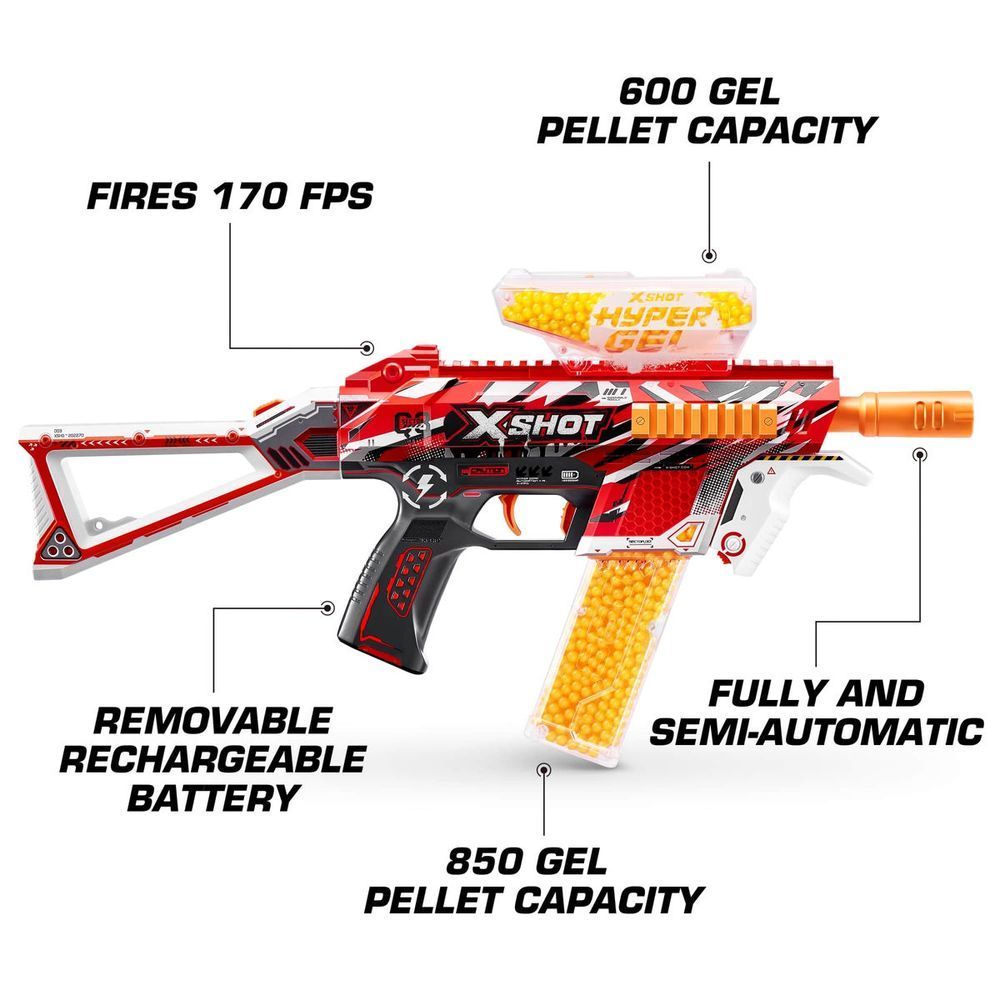 X-Shot Hyper Gel Trace Fire (Medium) (36657/36621R) б/у