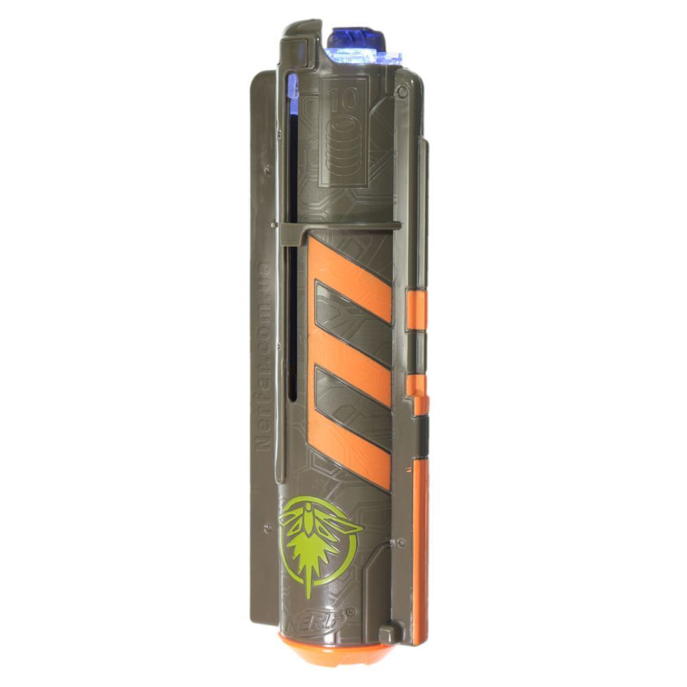 Магазин Nerf на 10 дисков Vortex непрозрачный