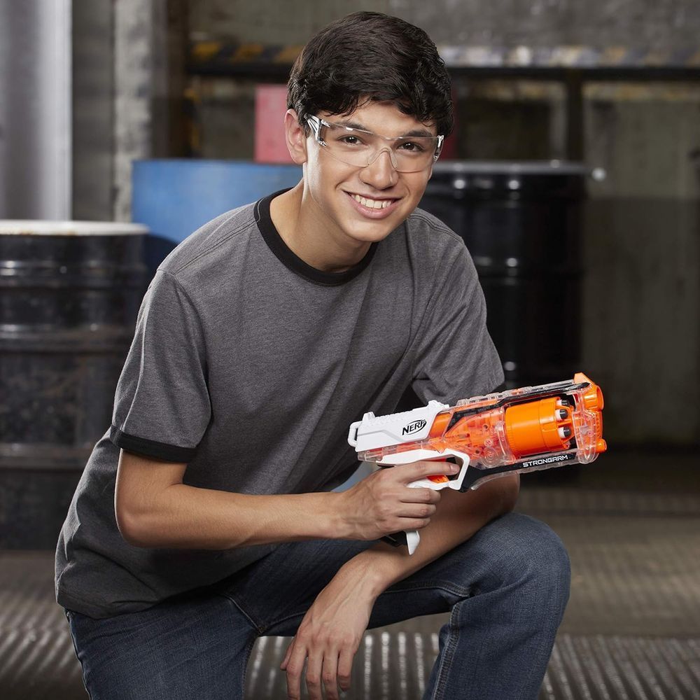 Nerf Elite Strongarm Clear (E5753), эко-упаковка, Уценка