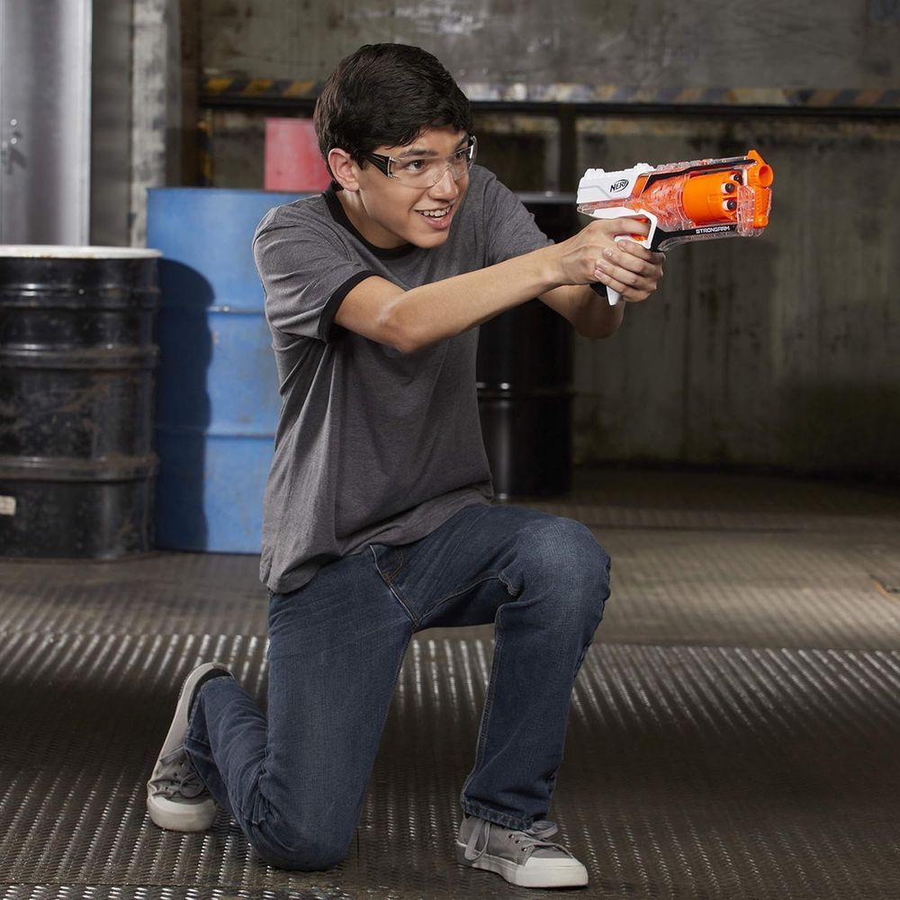 Nerf Elite Strongarm Clear (E5753), эко-упаковка, Уценка