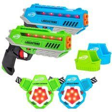 Набір Nerf Laser Strike Blaster with chest target & holster (13214), еко-пакування