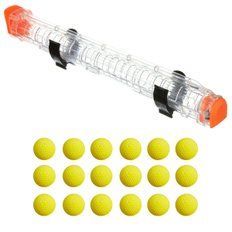 Магазин Nerf на 12 шариков Rival прозрачный (B1594)
