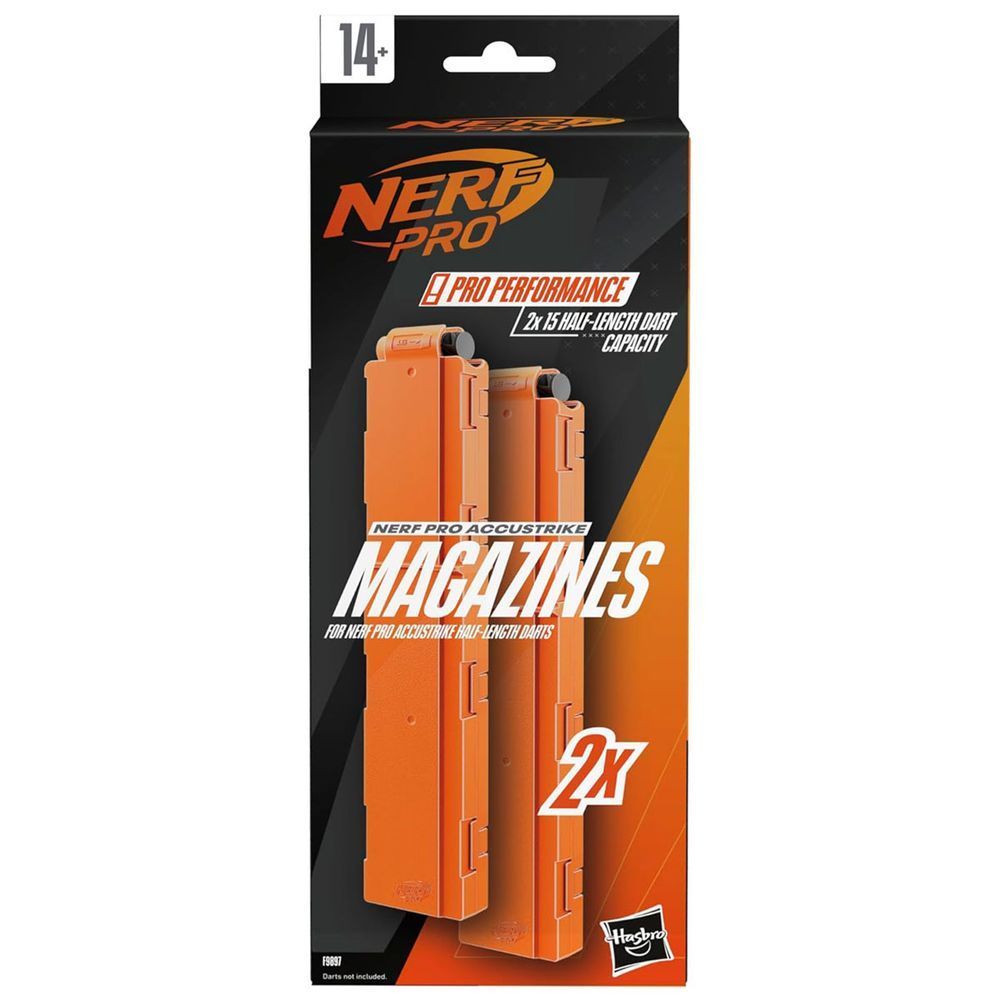 Магазин Nerf на 15 патронов Pro Darts (Talon, Stefan) непрозрачный (F9897)